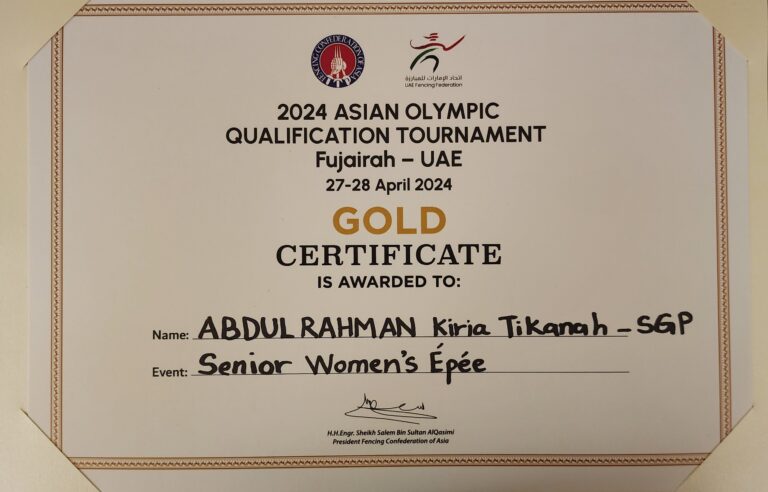 Kiria makes achieves a historical performance again, qualifies for the Paris Olympic Games!