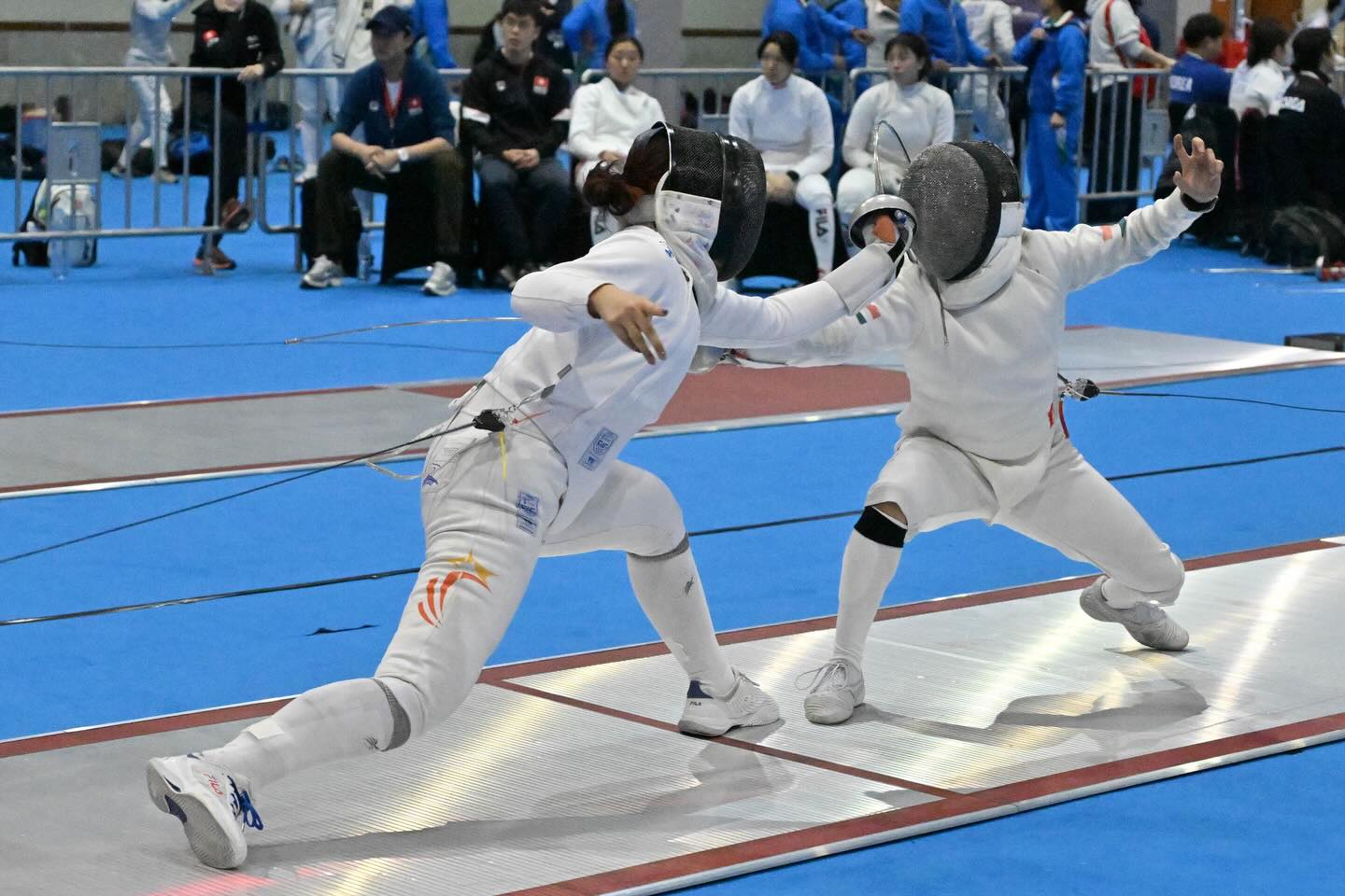 Singapore Women's Epee Team Silver Asian Juniors and Cadets Championships 2026
