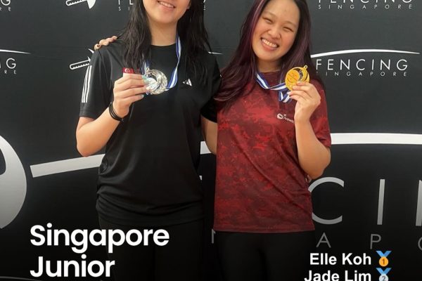 Singapore Junior Trials I 2026 Women's Epee Individual Results