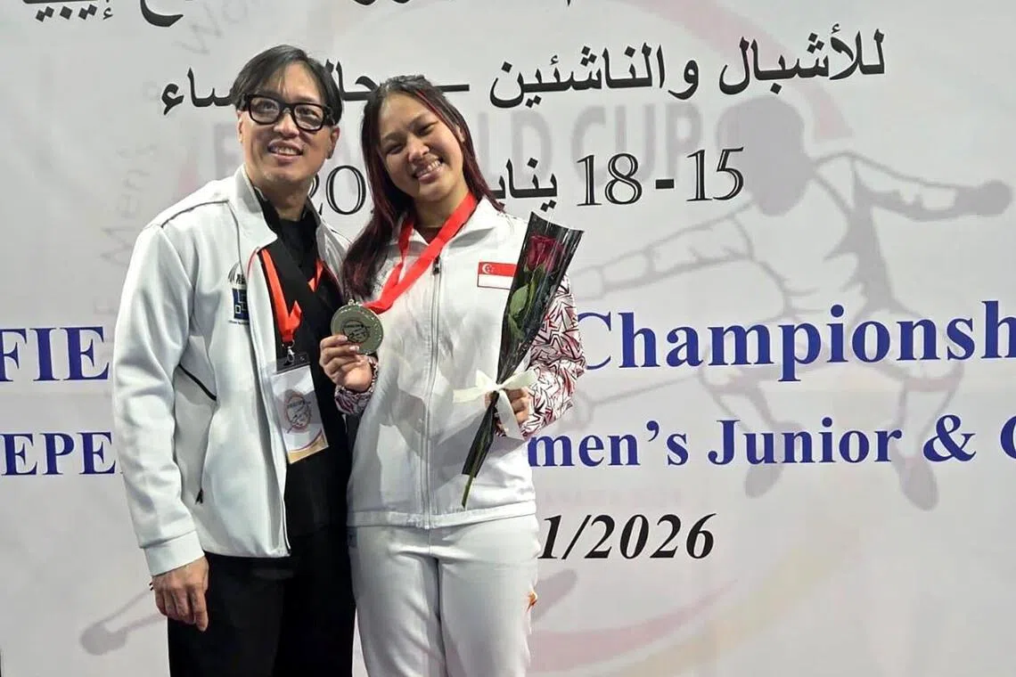 Elle Koh Manama Junior World Cup 2026 Gold Medal Women's Epee