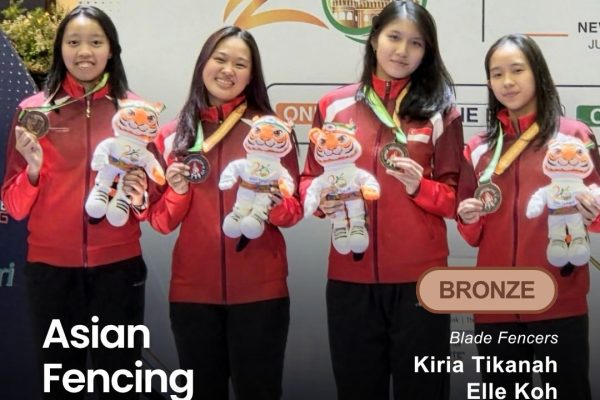 Asian Fencing Championships 2026 Women's Epee Team Bronze medal